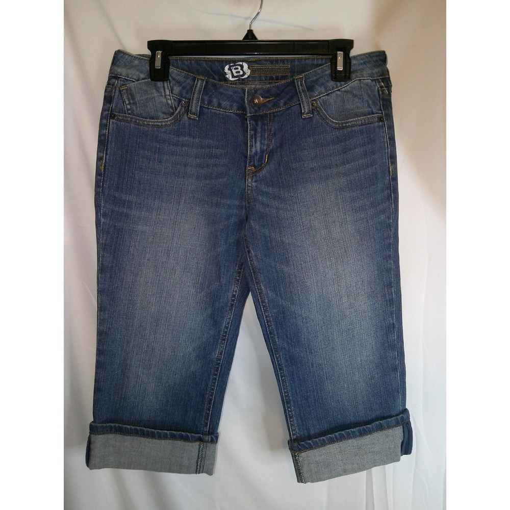 Bullhead Denim‎ Co. Capri Jeans Venice Skinny Cuffed Blue Size 9